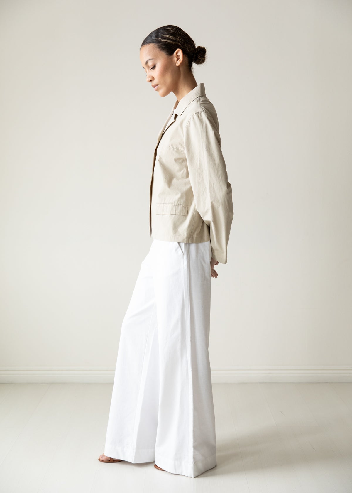 Vintage Katharine Hamnett London Minimalist Utility Jacket in Tan